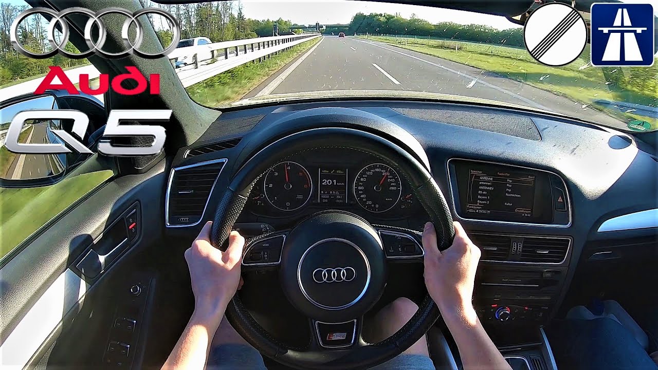 Audi Q5 2.0 TDI | Autobahn | Top Speed | POV Drive