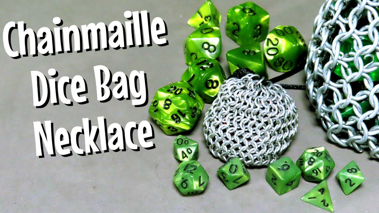 DIY Chainmaille Dice Bag Necklace | DIY with Cly Ep. 19
