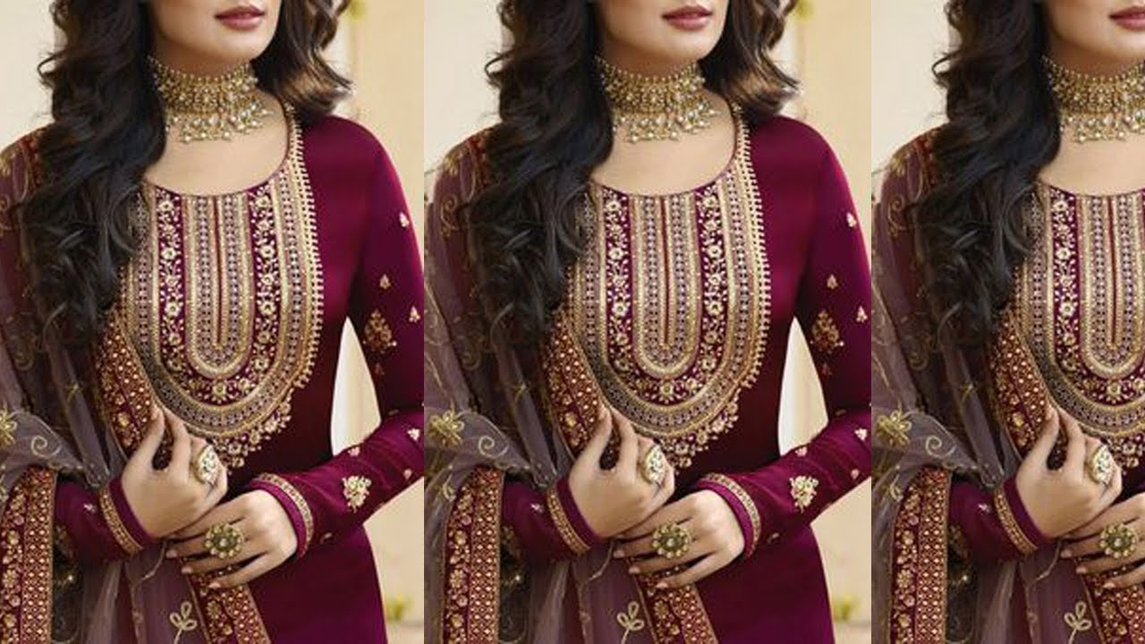 Embroidery Party wear Suit Ideas | Punjabi Embroidery  | Kadai Wale Suit | Cutwork Embroidery Design