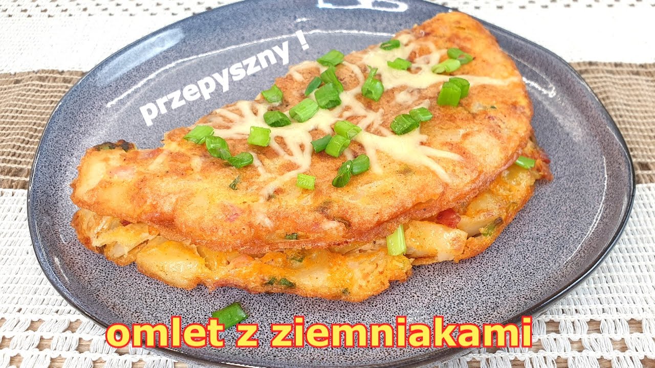 Омлет с картошкой - невероятно вкусно 👌 на завтрак, обед или ужин