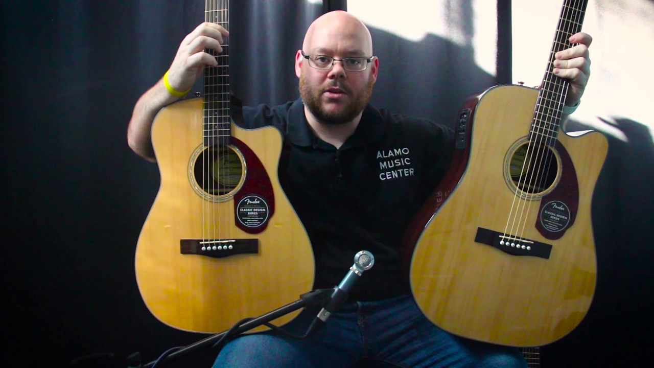 Сравнение Fender CD-140SCE и CC-140SCE