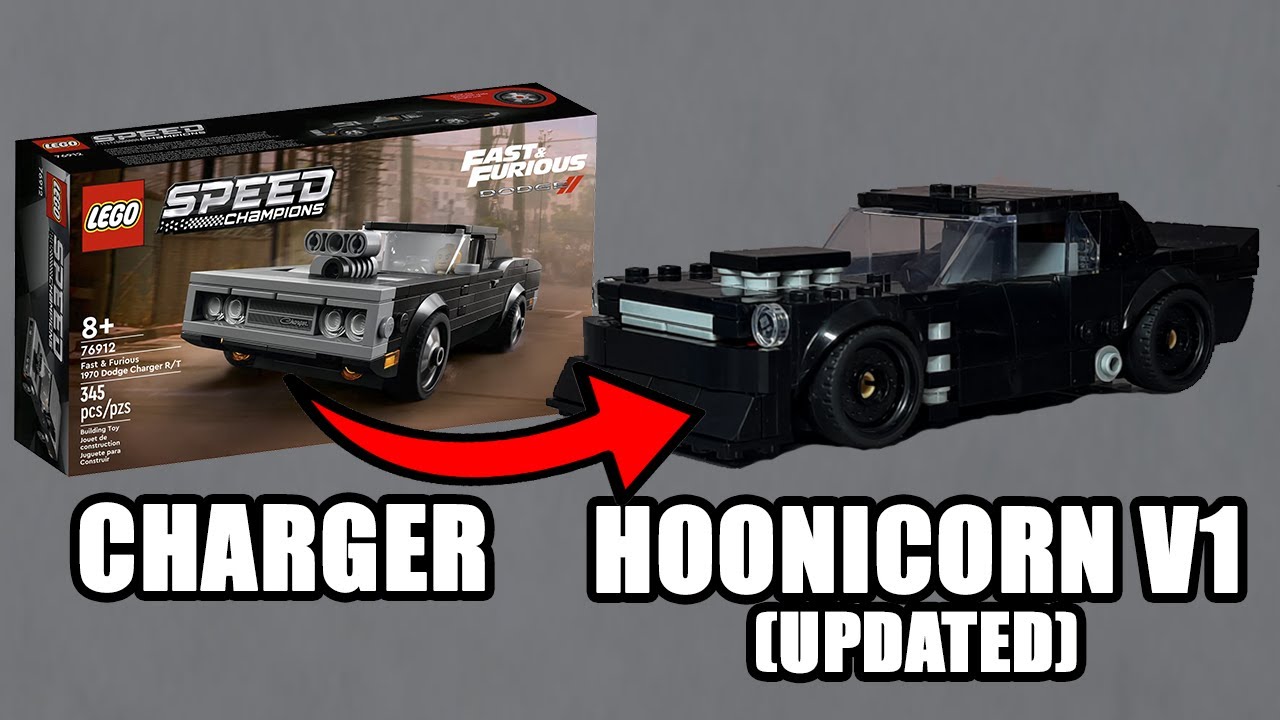 76912 Hoonicorn V1 - Lego Speed Champions Alternative MOC Tutorial