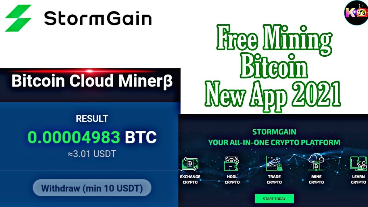 StormGain App | StormGain Bitcoin mining | How to earn online money | Bitcoin free mining | BTC mine
