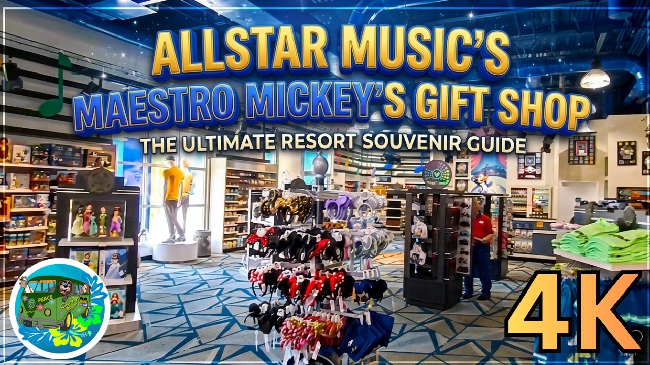 Disney's | All-Star Music Resort | Maestro Mickey's Gift Shop | Tour | 2023
