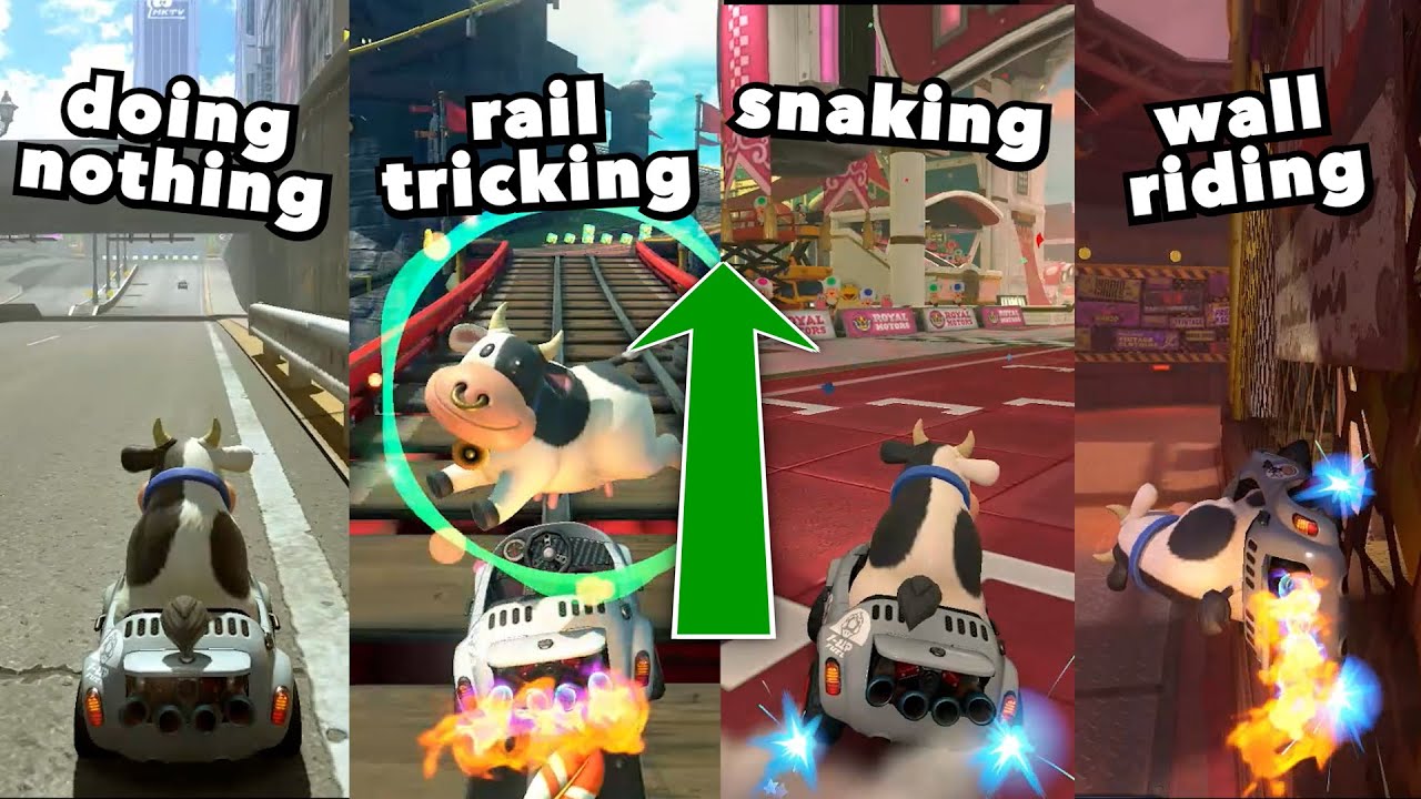 Какой САМЫЙ БЫСТРЫЙ способ пройти ПРЯМО в Mario Kart World?