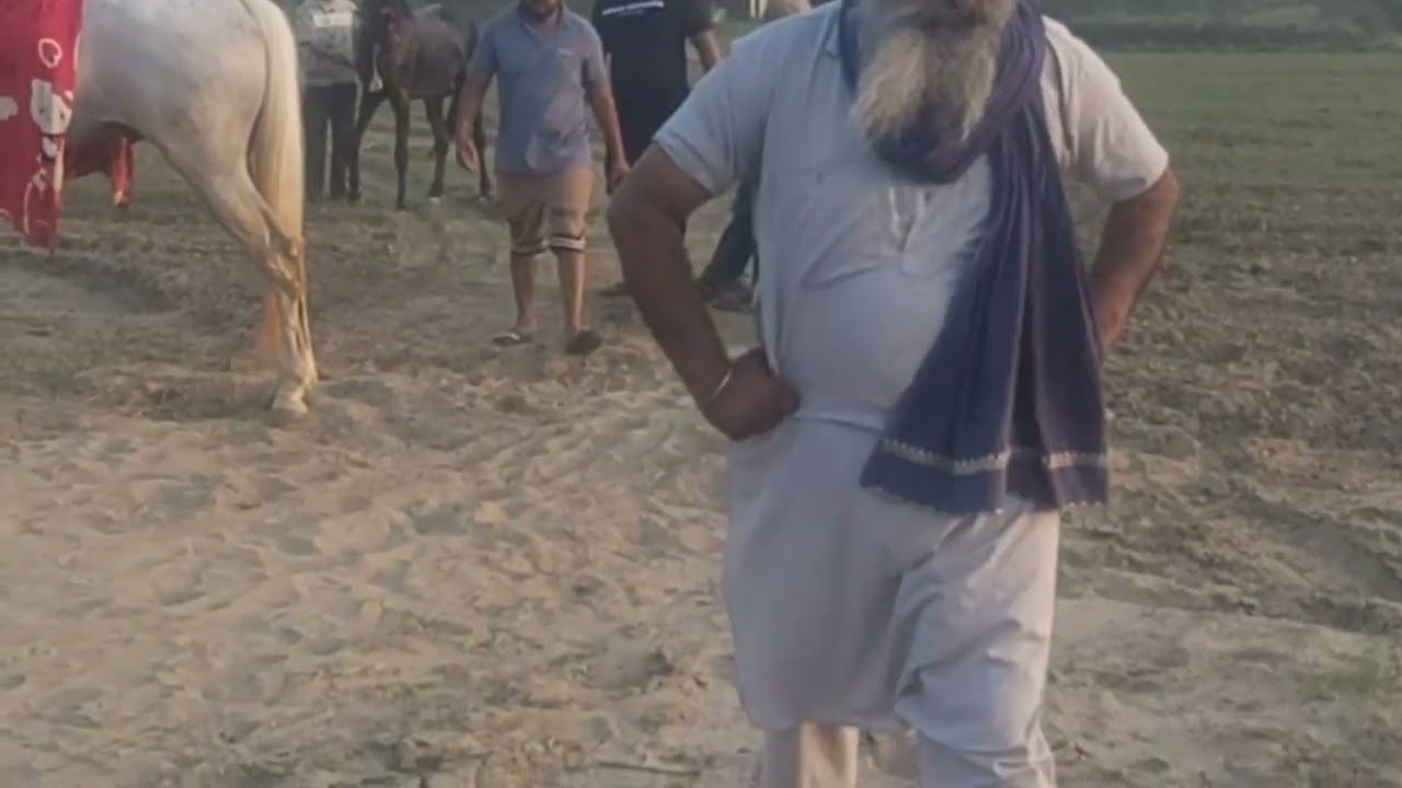 ਟ੍ਰੇਨਿੰਗ ਲਈ ਕਾਲਾ ਬਸ਼ੇਰਾ ਲਿਆਂਦਾ 