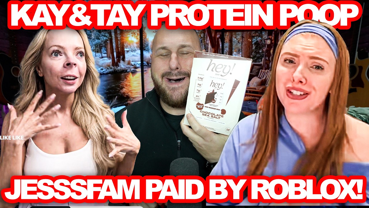 Kay & Tay Protein Bar Review + Jesssfam Goes TO Bat For Roblox! That Trucker Mom Might Go To Prison!