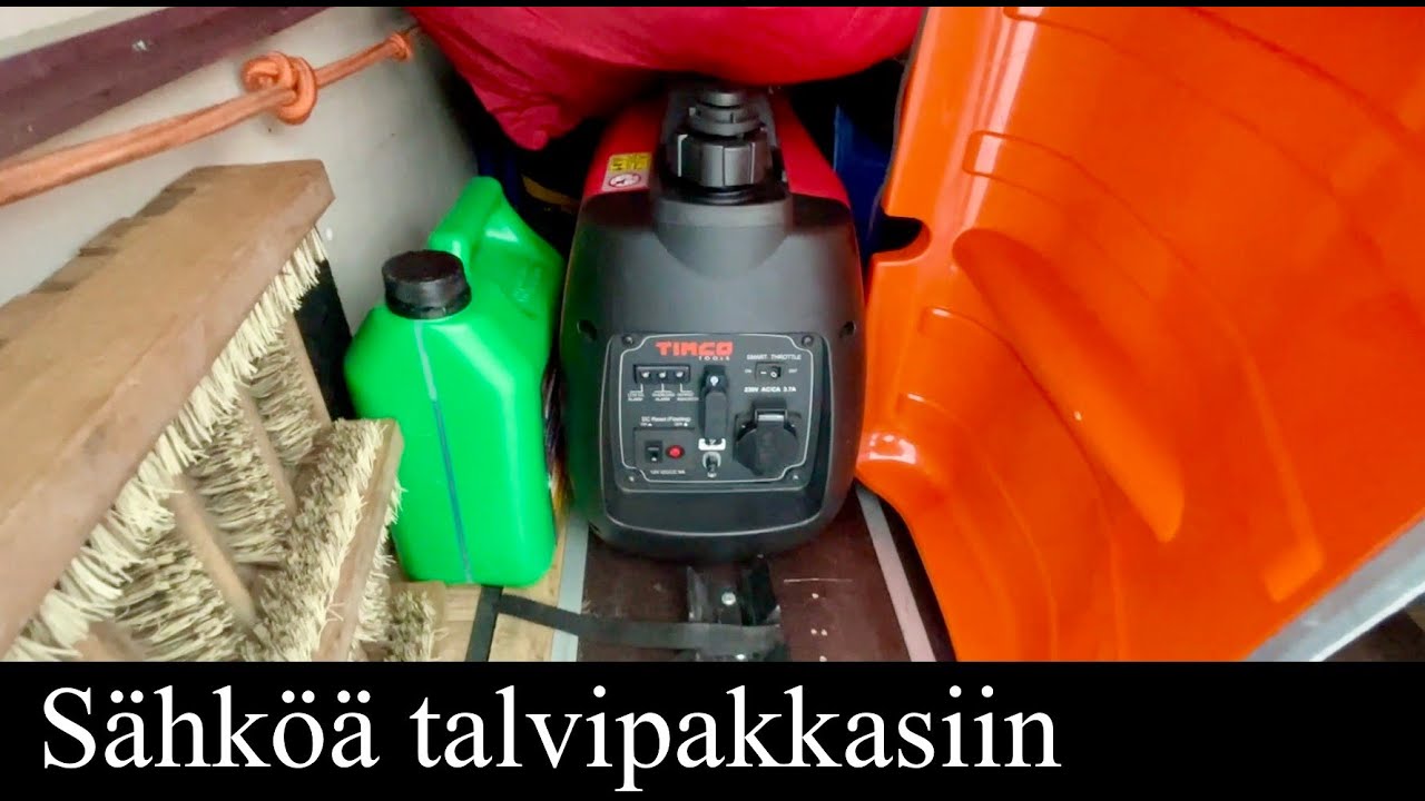 Matkailuautomme talvivarusteet ja tekniset ratkaisut