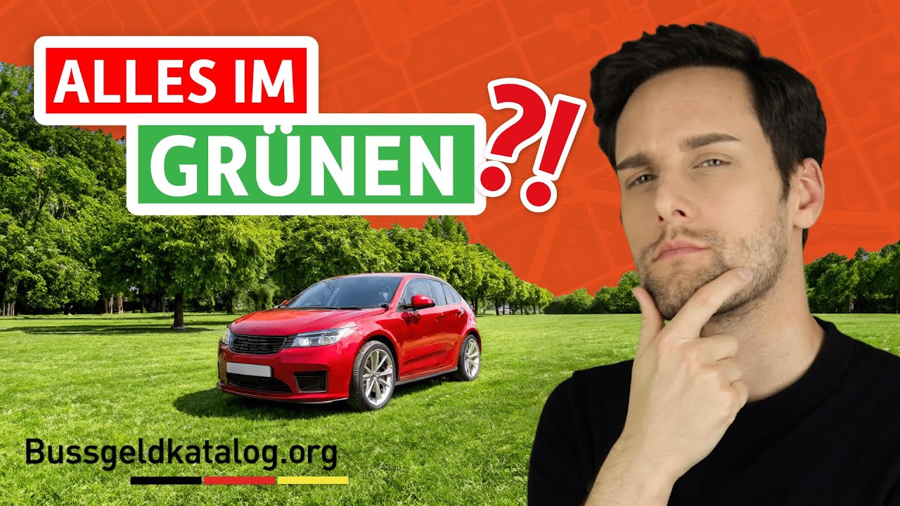 Parken auf der Gr&uuml;nflache 🌲🛻 Kann das erlaubt sein?