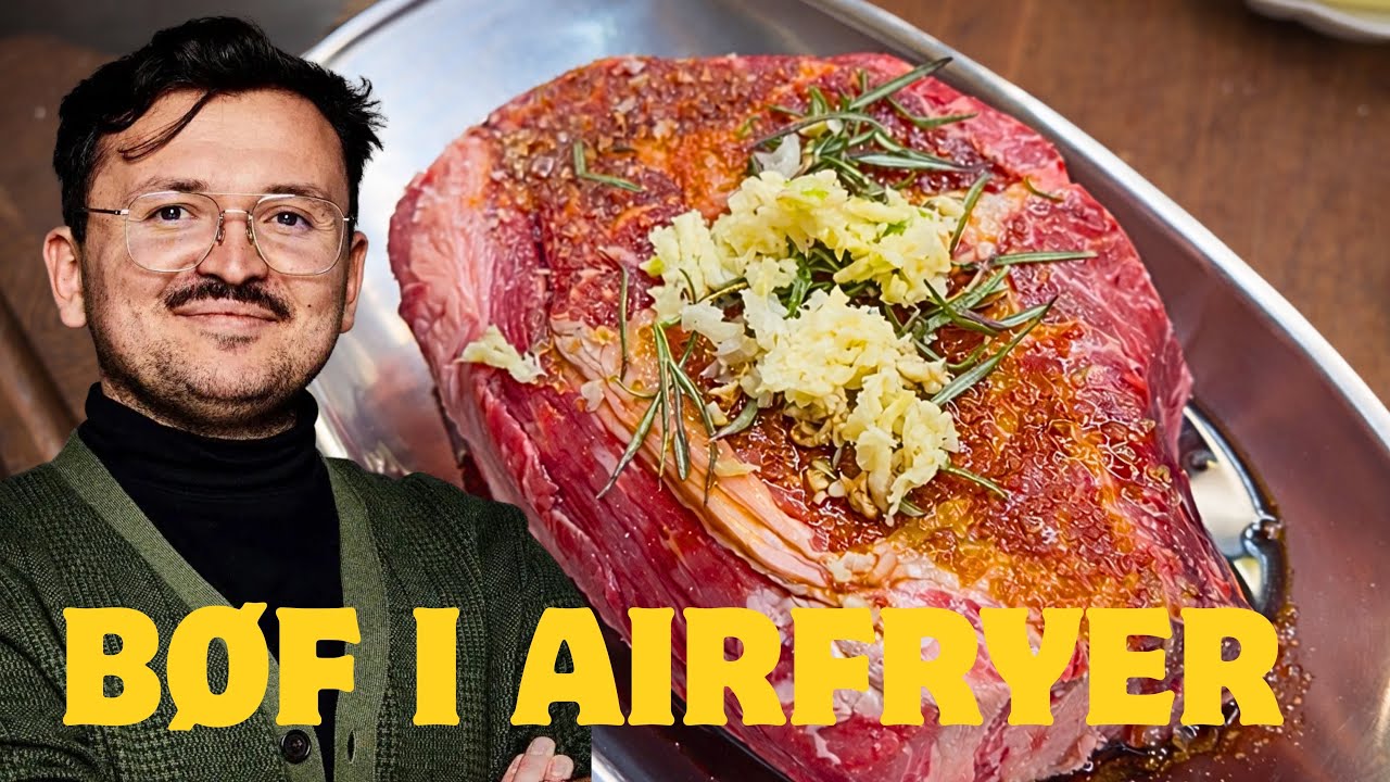 Sådan steger du bøf i airfryer!