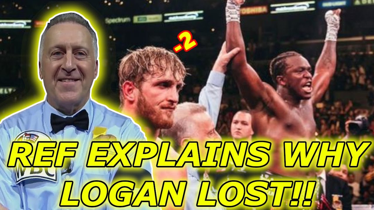 KSI V LOGAN PAUL REF EXPLAINS WHY LOGAN LOST!! (2 Point Deduction Explained)