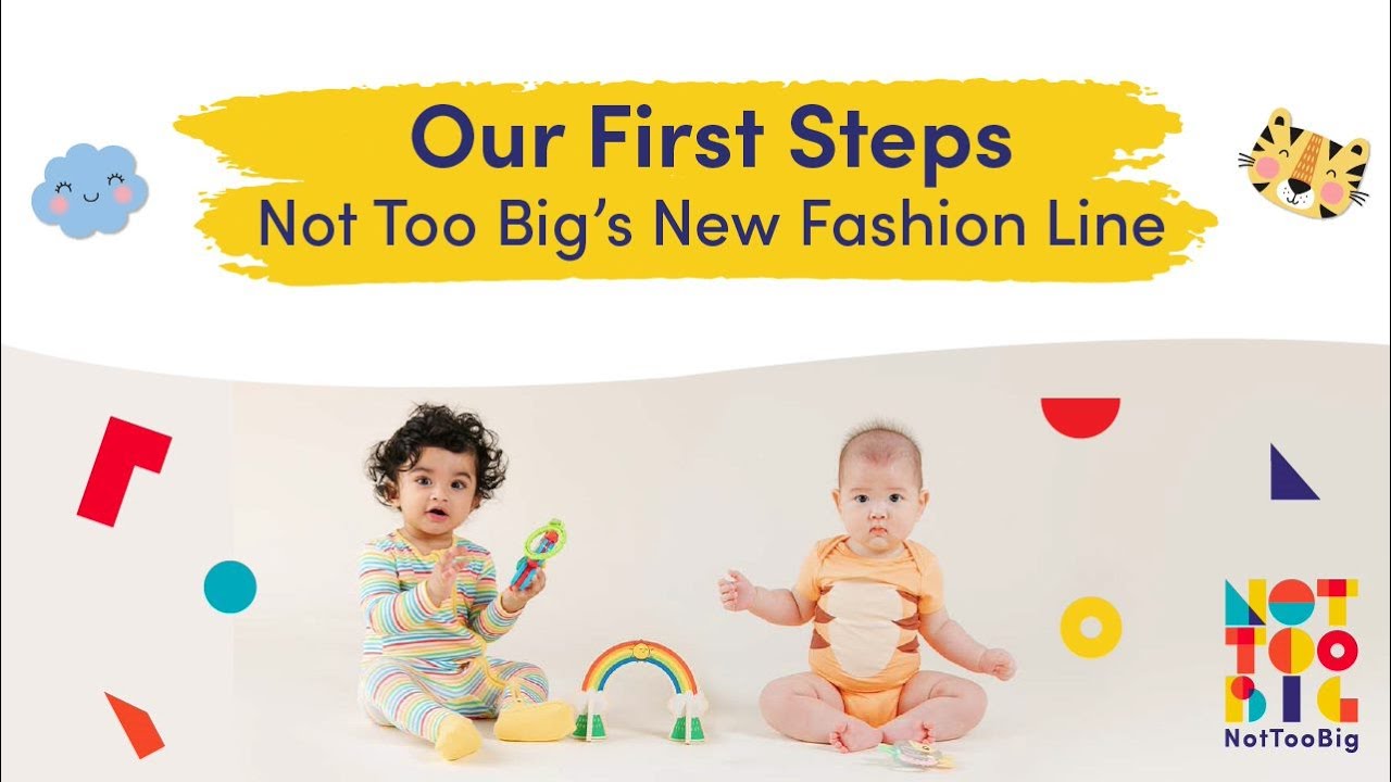 🐯 Our First Steps: Not Too Big's Spring Fashion Line 🌈