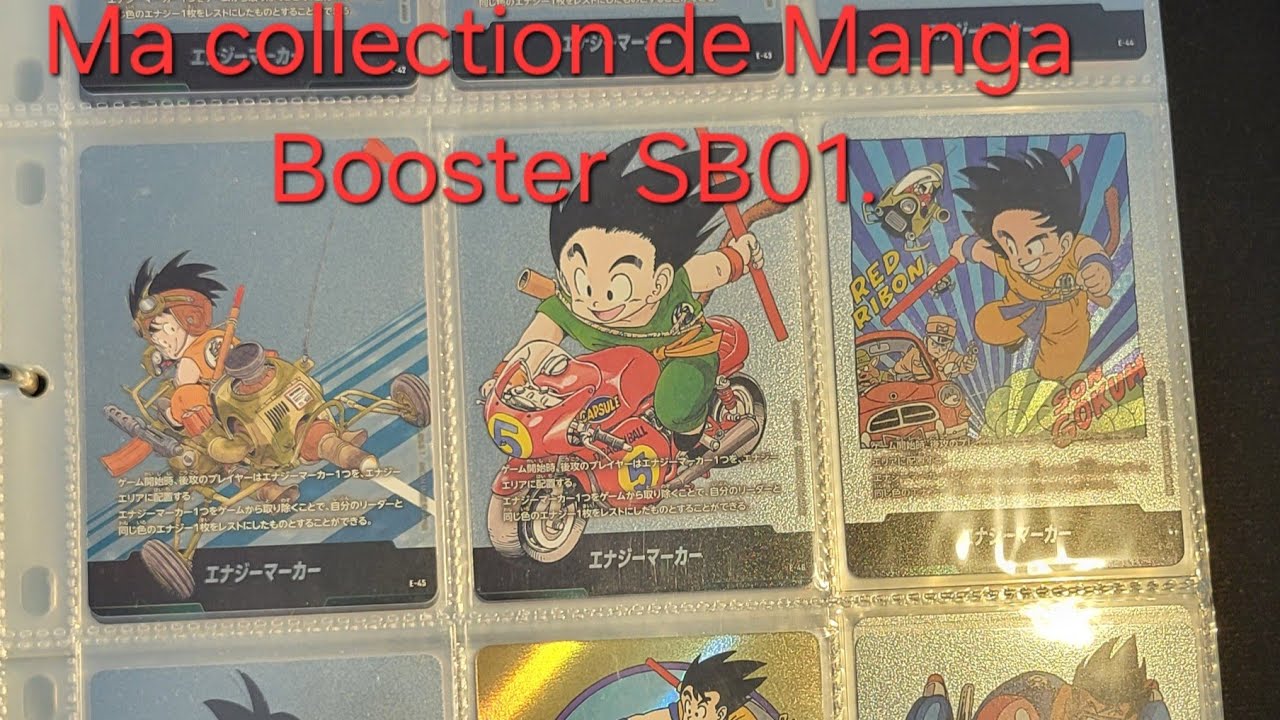Ma collection de Manga Booster SB01 