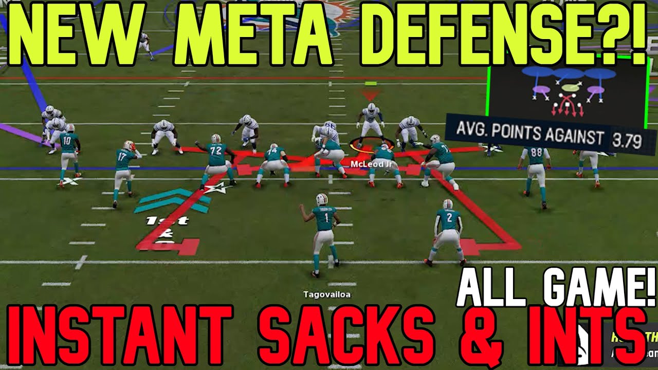 ONLY DEFENSE YOU NEED! 🛑Stops Run & Pass🛑 Best Blitz & Base Defense Madden NFL 23! Tips & Tricks