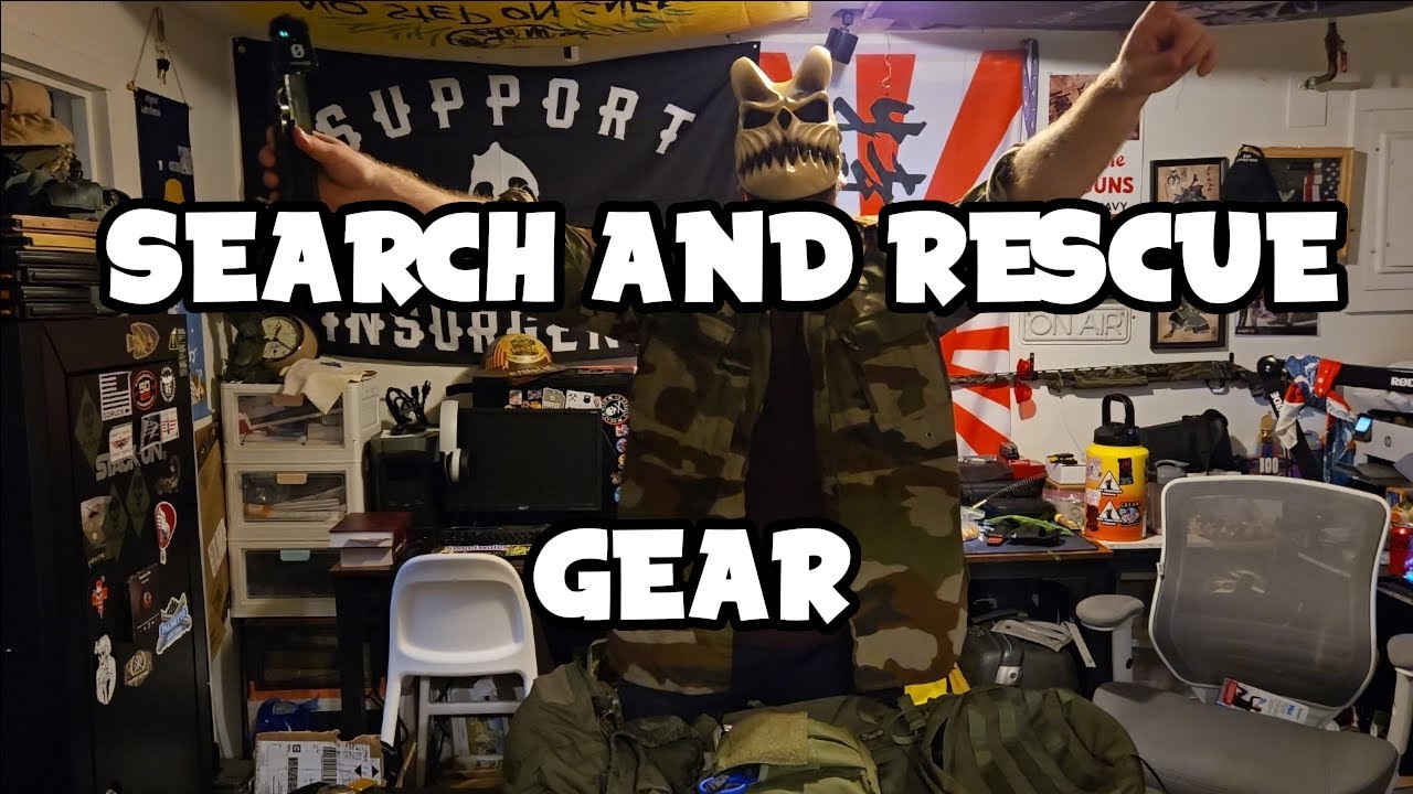 Search And Rescue Gear loadout - First SAR training event.