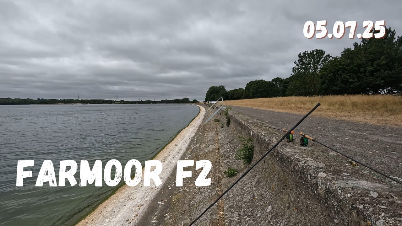 #40 Farmoor F2 - Flyfishing for trout using the Washing line method / Hoppers &  Daddies 05.07.25
