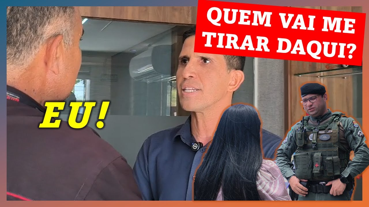 🚨 DEU POLÍCIA! Puxaram documento das mãos do REPÓRTER em frente às CÂMERAS!