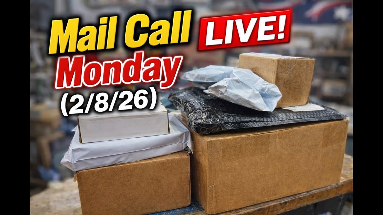 MAIL CALL MONDAY – (3/9/26)A Special Axe, A Vintage Hammer, and… Why So Many Stanley Box Cutters?