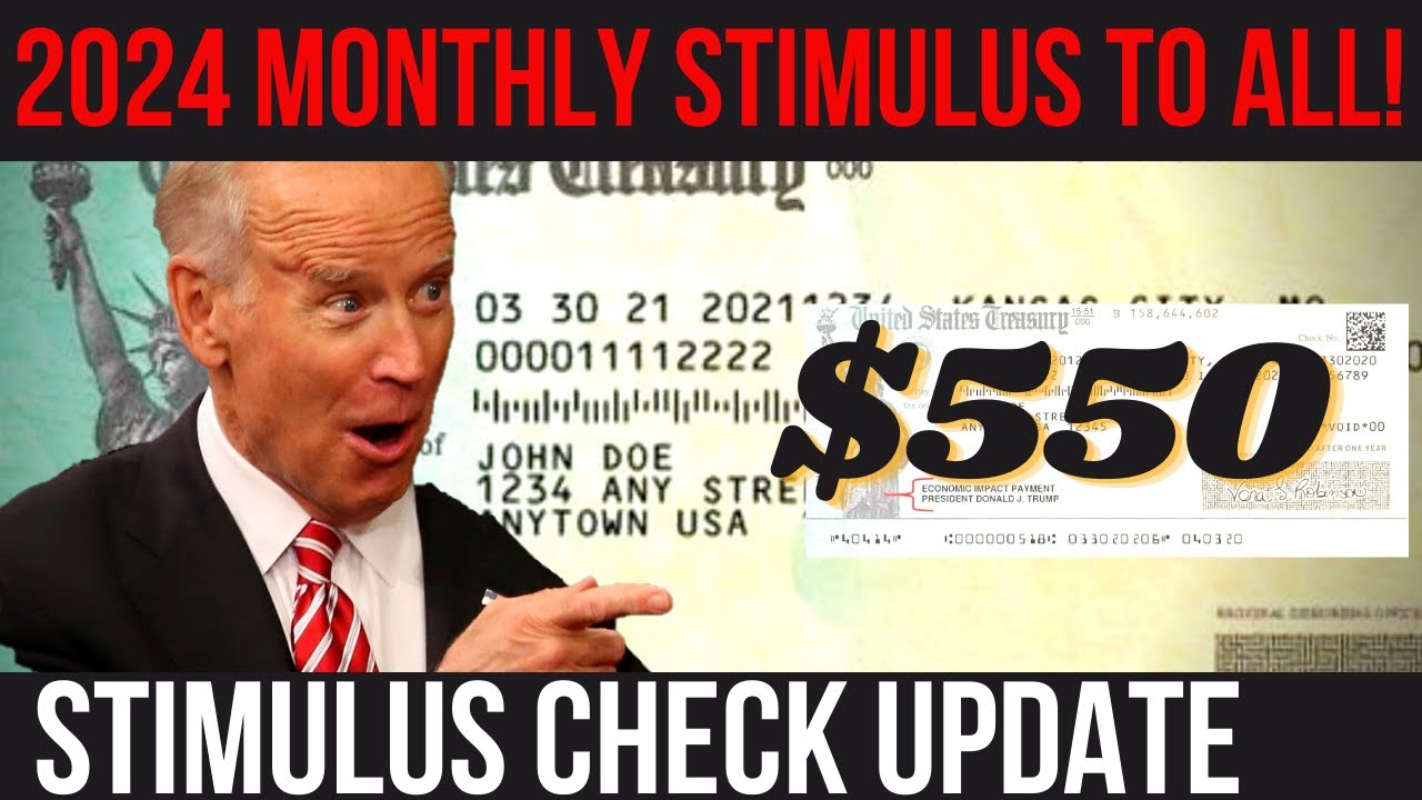 APPROVED! $550 & $2400 STIMULUS CHECKS GOING OUT!  Guaranteed Income | Stimulus Check Update