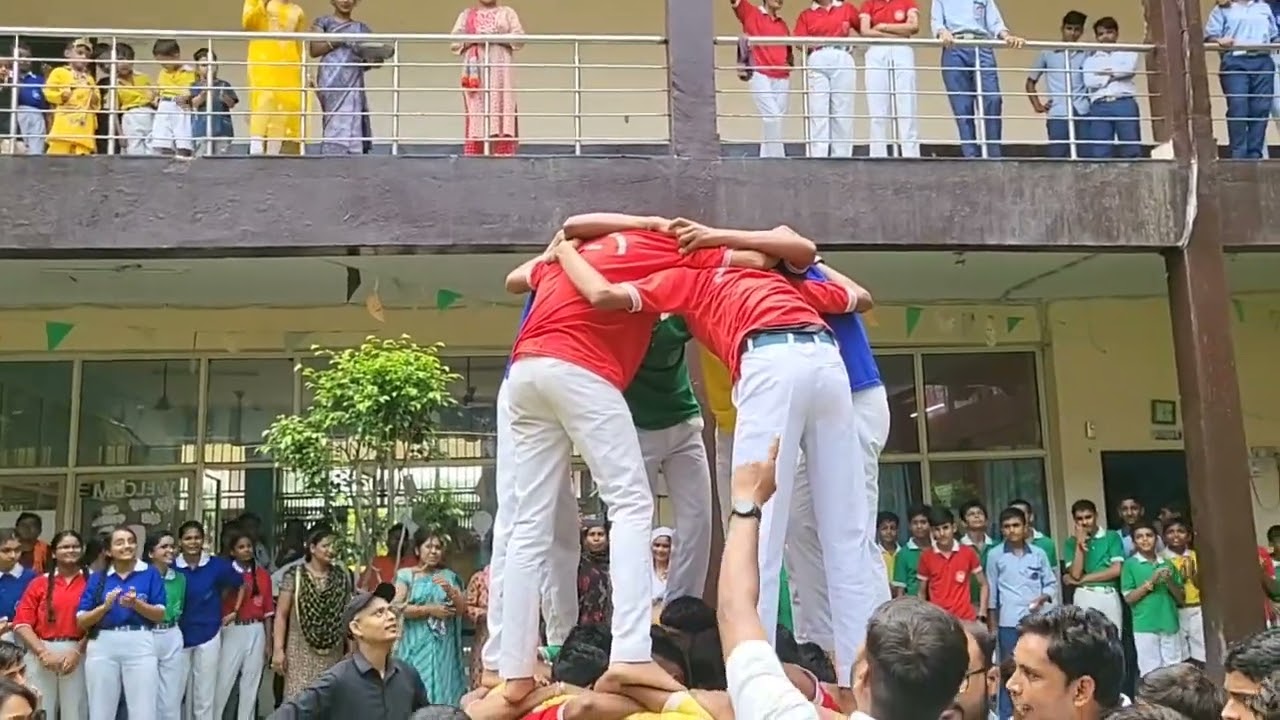 Janmashtami  celebrated at Hillwood Military School.