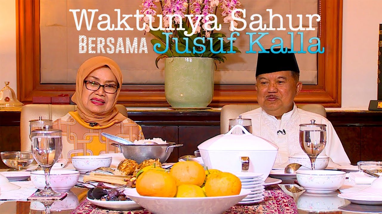 Santap Sahur Bersama Keluarga Jusuf Kalla