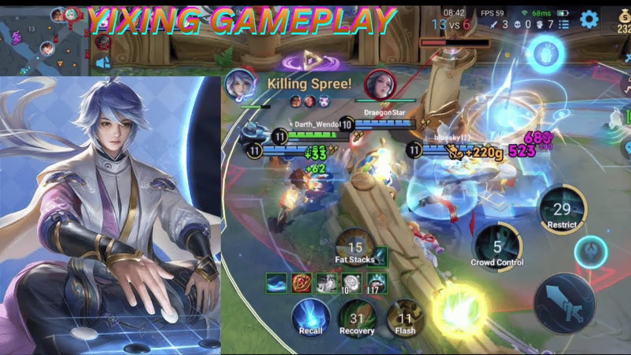 0 DEATHS YIXING! ♟️ The Immortal Chess Master (SS Rank MVP)