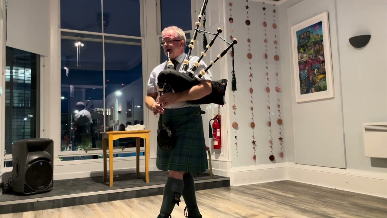 Bruce Gandy Live: 'The Eagle Pipers' Society' Piobaireachd | Edinburgh