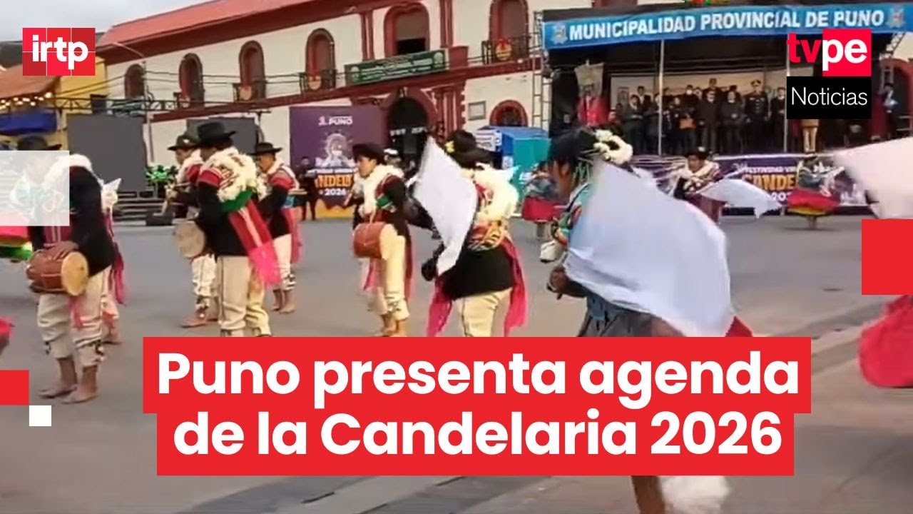 Puno: presentan programa oficial de la Festividad de la Virgen de la Candelaria 2026