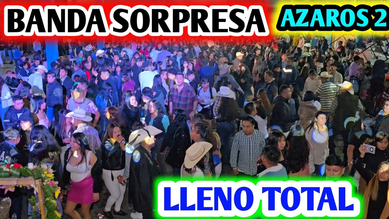 BANDA DE VIENTO SORPRESA 2024  EN EL SALON  AZAROS 2