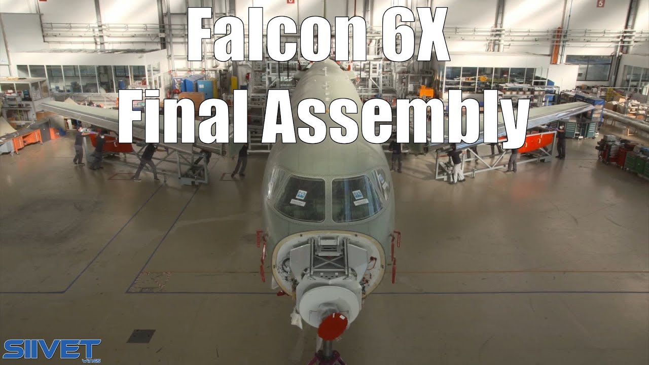 Dassault Falcon 6X Final Assembly - Inside The Aircraft Factory