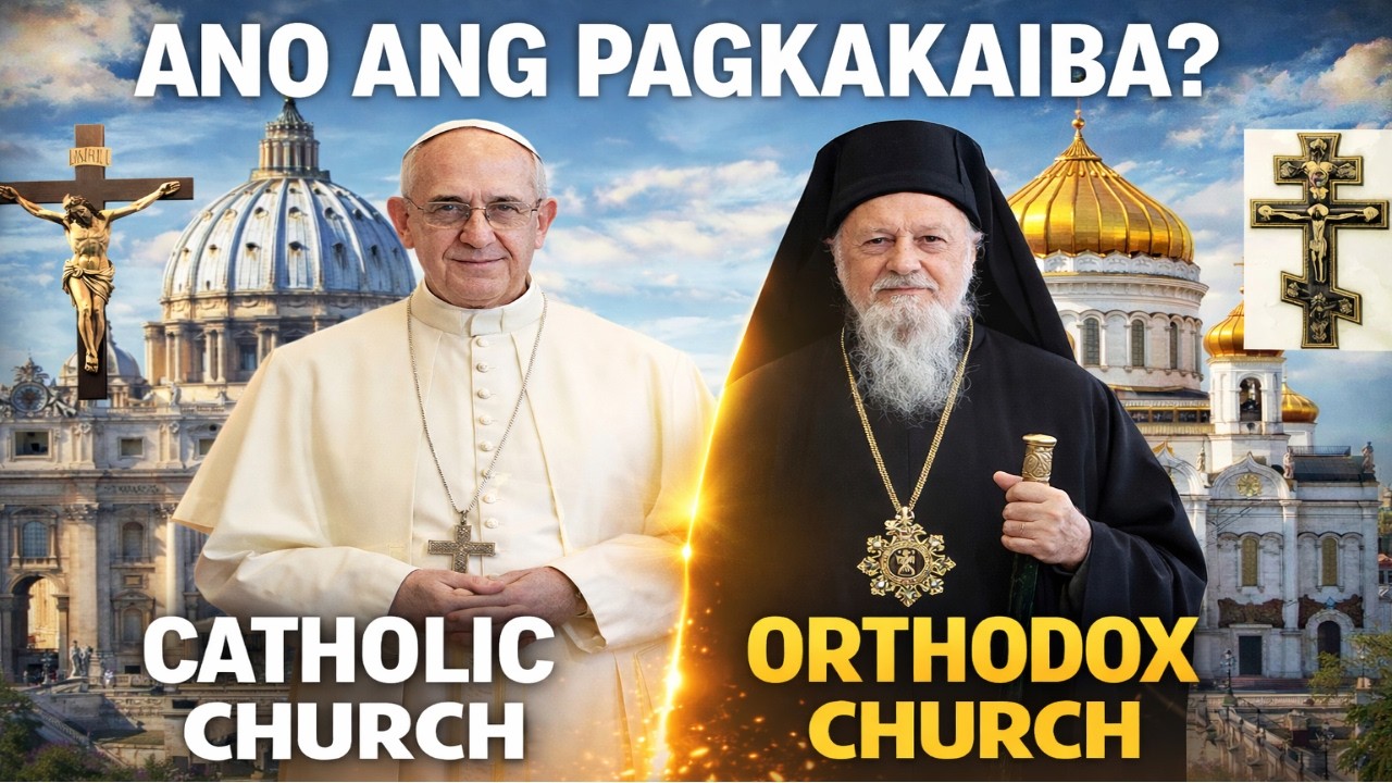 ANO ANG PAGKAKAIBA NG CATHOLIC CHURCH AT ORTHODOX CHURCH?