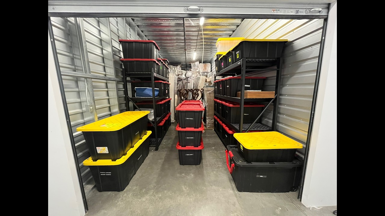Storage Unit Organizing