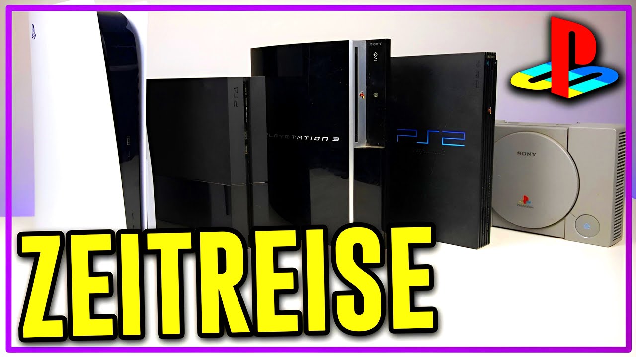 Zeitreise durch ALLE PlayStation-Konsolen