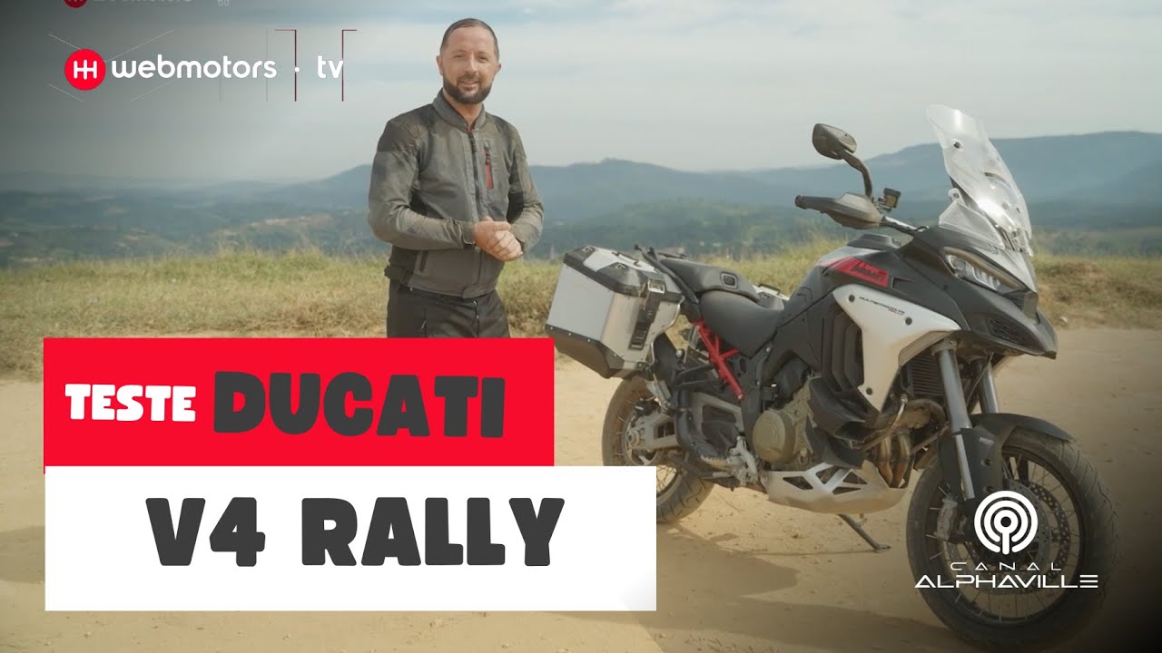 Webmotors - Teste Ducati Multistrada V4 Rally | Canal Alphaville