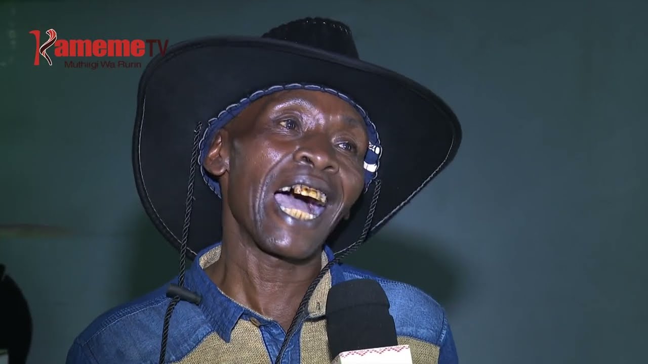 Karanja David first live perfomance after 30 years of break in music