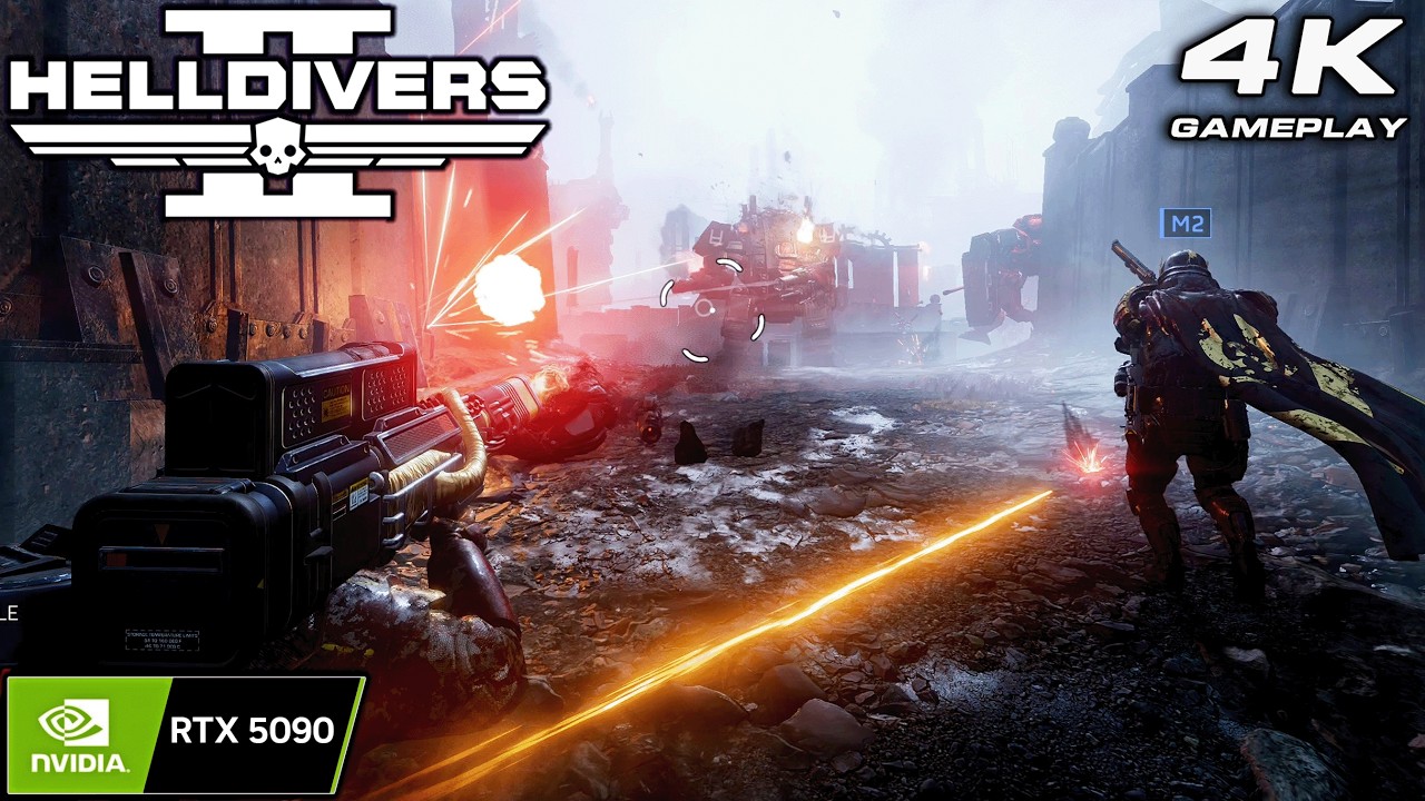 Helldivers 2: 4K Gameplay No Commentary ULTRA Settings | RTX 5090 P1138