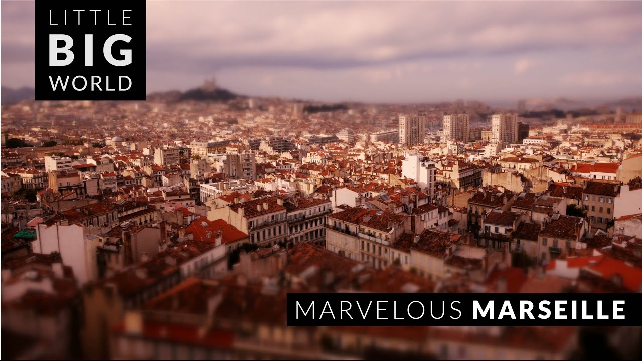 Marvelous Marseille in 4k | Little Big World | Aerial & Time lapse & Tilt shift