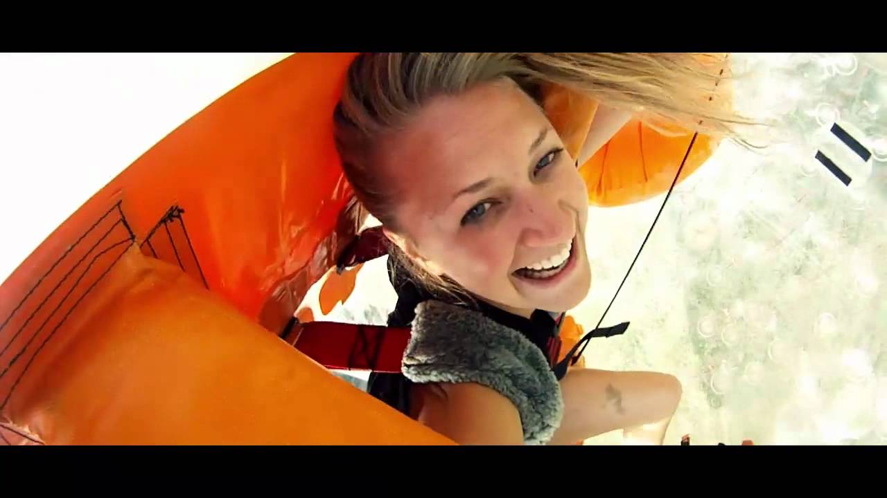 Sadie Zorbing in Tennessee