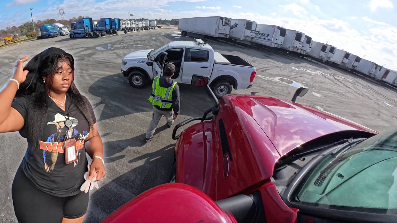 SECURITY GUY PULLED UP BEING RUDE AND MADE ME MOVE MY TRUCK!