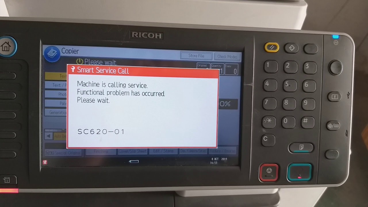 Como Resetear Codigos de Error y Atascos en Ricoh MP y MPC