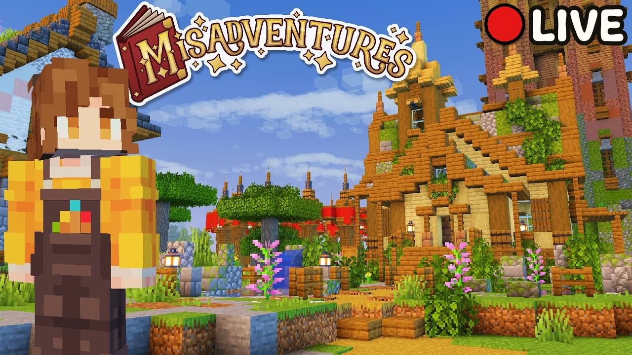 Building and Hanging Out on Misadventures SMP!