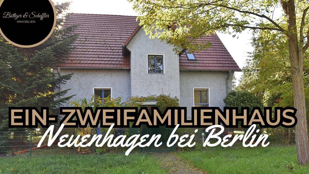 Toplage in Neuenhagen bei Berlin! Gro&szlig;z&uuml;giges Ein- bis Zweifamilienhaus - Haustour