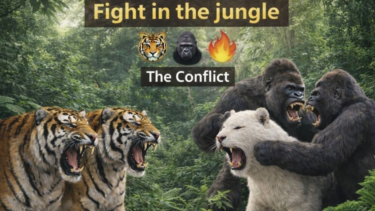 Muita briga na selva, Jungle Life(Parte 4), Tigre 🐯🎊.