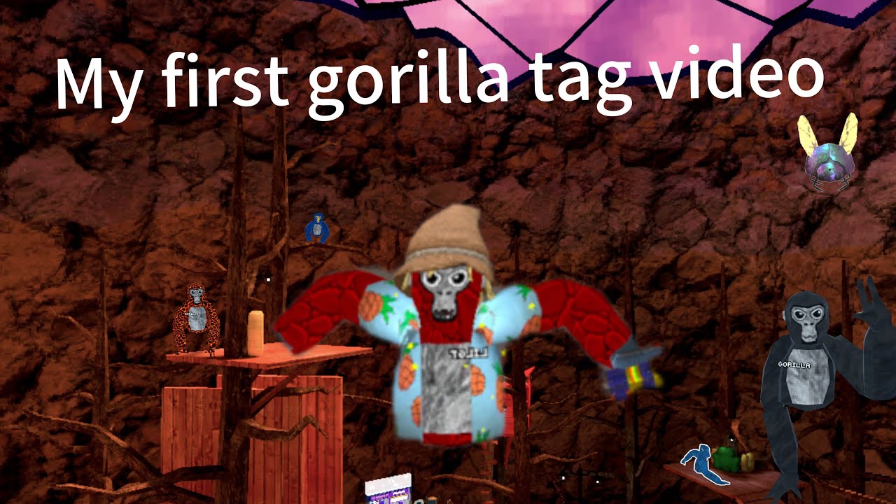 My first gorilla tag video ￼￼