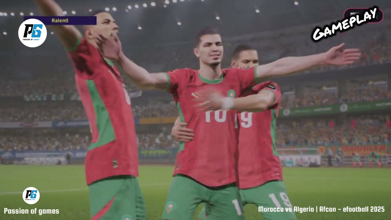 eFootball | Morocco Qualifies for the AFCON 2025 Final After Defeating Algeria