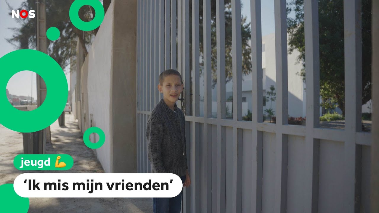 Adam uit Marokko gaat al maanden niet naar school