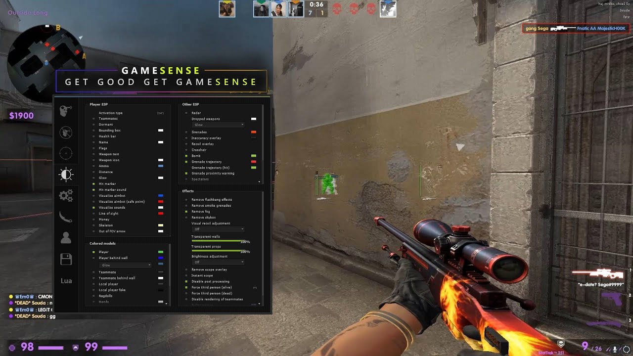 skeet.cc / gamesense.pub semi rage highlights