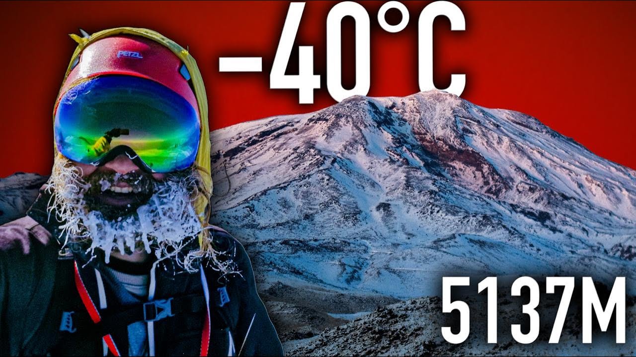 Ağrı Dağı’na Kışın Tırmandım | −40°C’de Zirve
