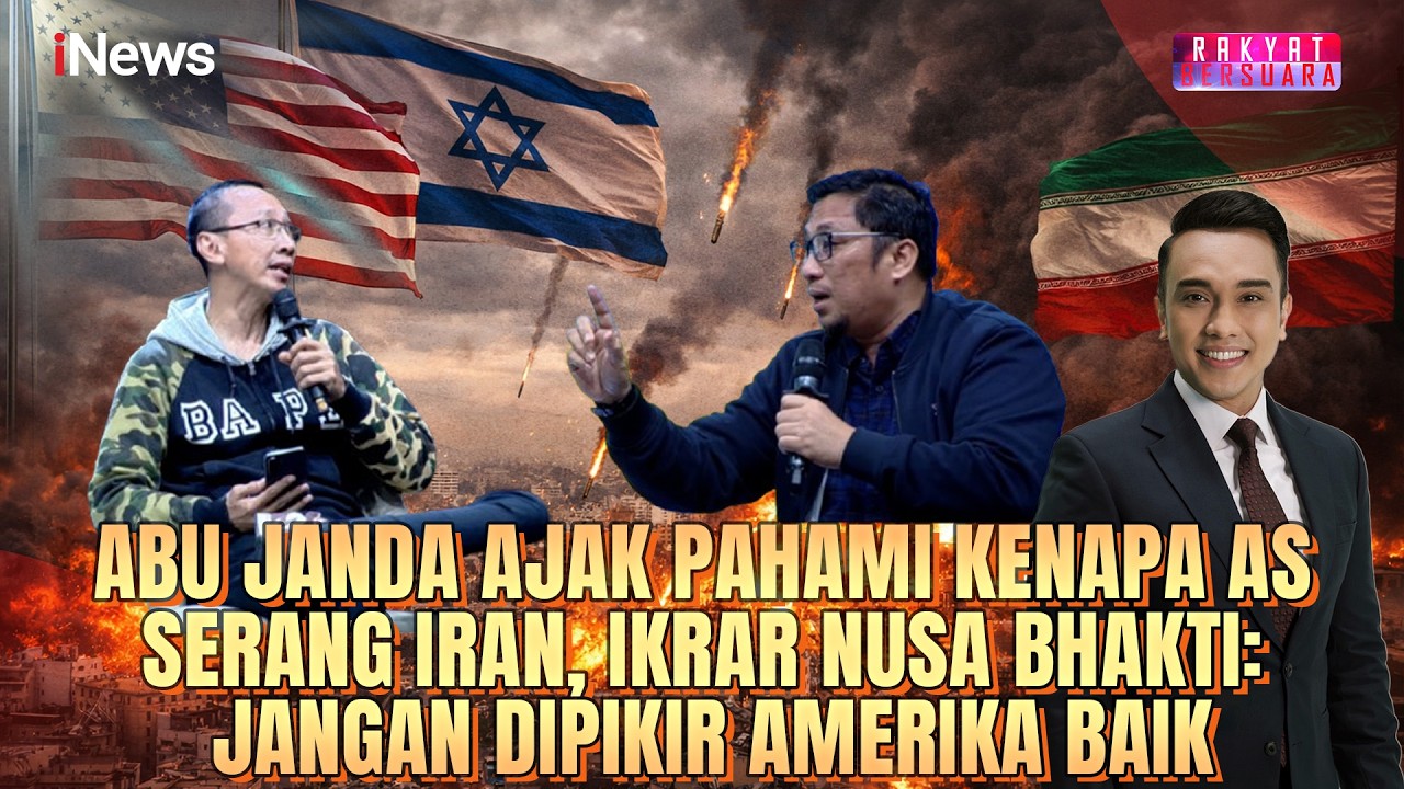 Abu Janda Ajak Pahami Kenapa AS Serang Iran, Ikrar Nusa Bhakti: Jangan Dipikir Amerika Baik