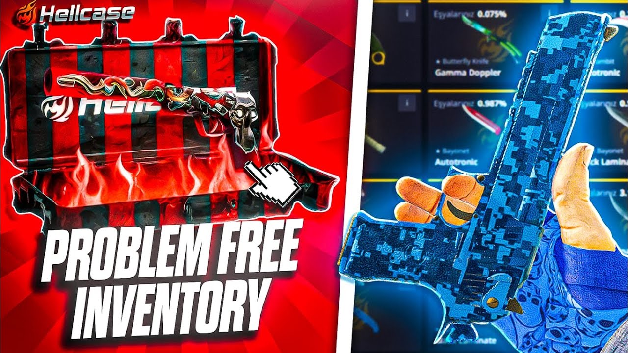 PROBLEM-FREE INVENTORY??? | HELLCASE PROMO CODE 2025 | HELLCASE 2025